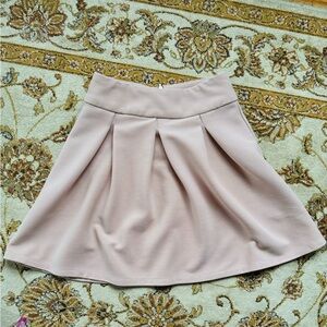 The Limited Vintage Zippered Pleated Skater Skirt